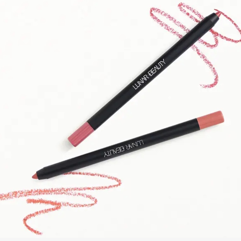 LUNAR BEAUTY Lipliner Duo in Blushing & Doodle 1.2g X 2 BRAND NEW IN BOX